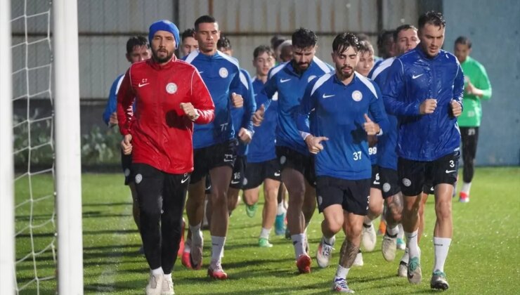 Çaykur Rizespor, Galatasaray maçı hazırlıklarına başladı